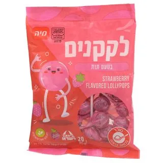 סוכריה על מקל 20 יח` 220ג