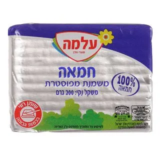חמאה 200 גרם עלמה