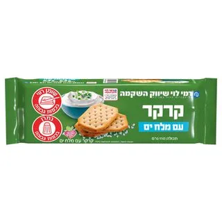 קרקר 110 גרם מלח ים