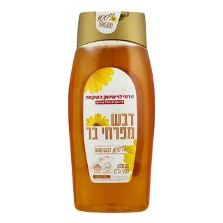 דבש טבעי 100 % בקבוק לחיץ 250 ג'