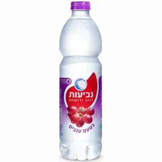 מים נביעות+ בטעם ענב