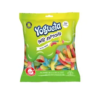 גומי נחש מוברק 100 גרם